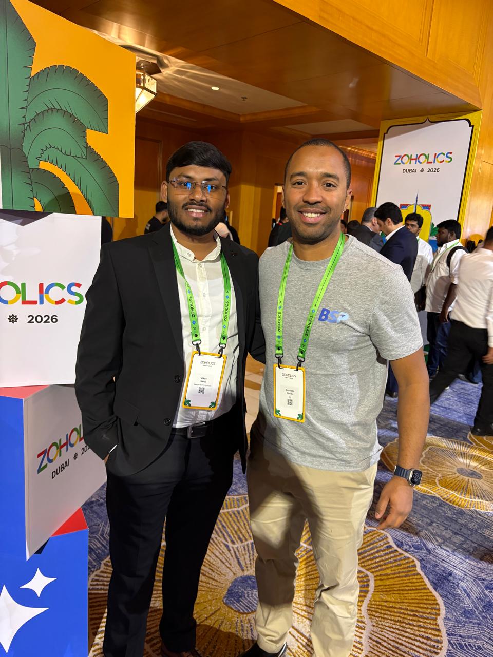Saudi ERP consultants at Zoholics Dubai 2026