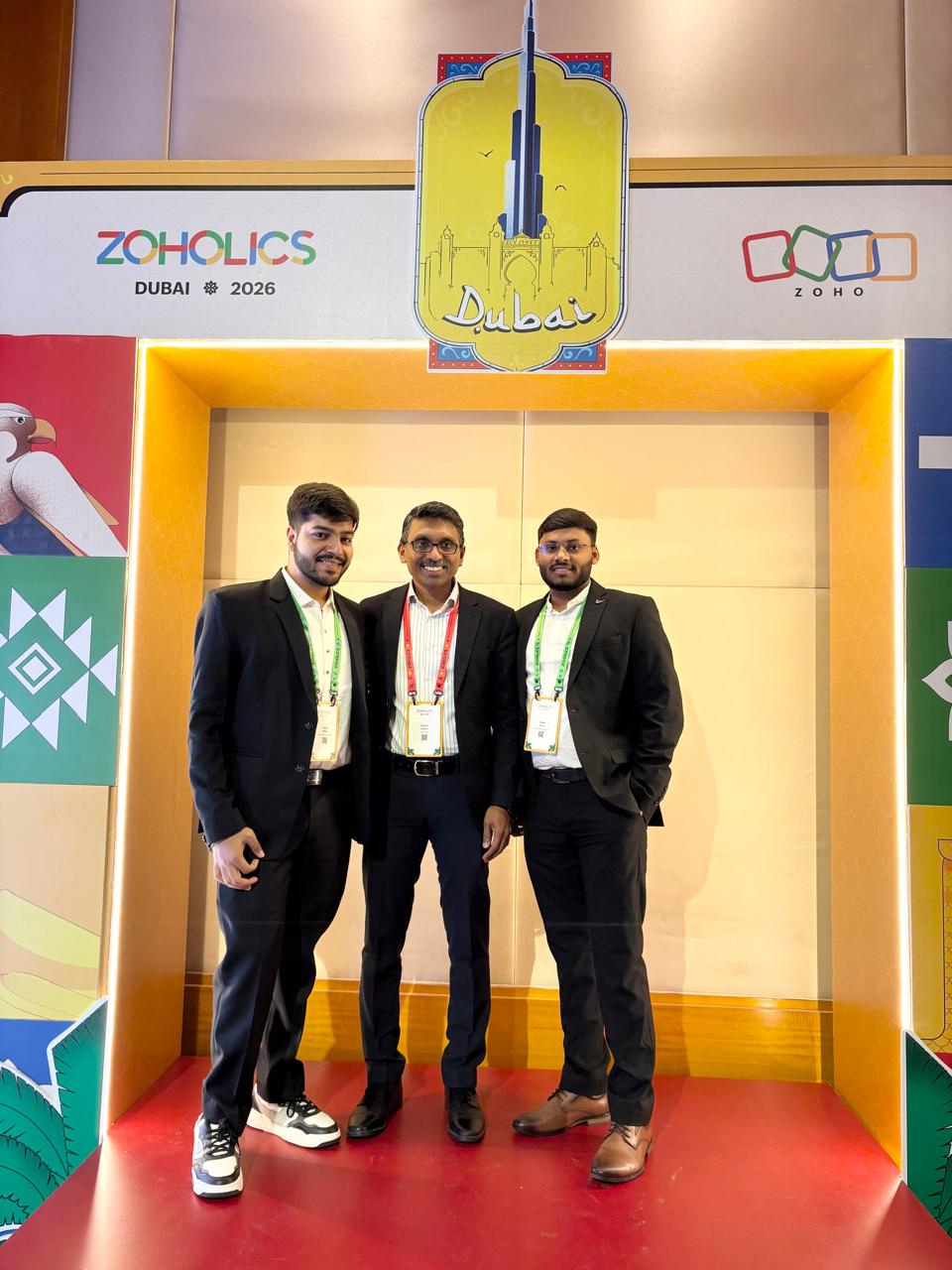 The Saudi ERP team at Zoholics Dubai 2026