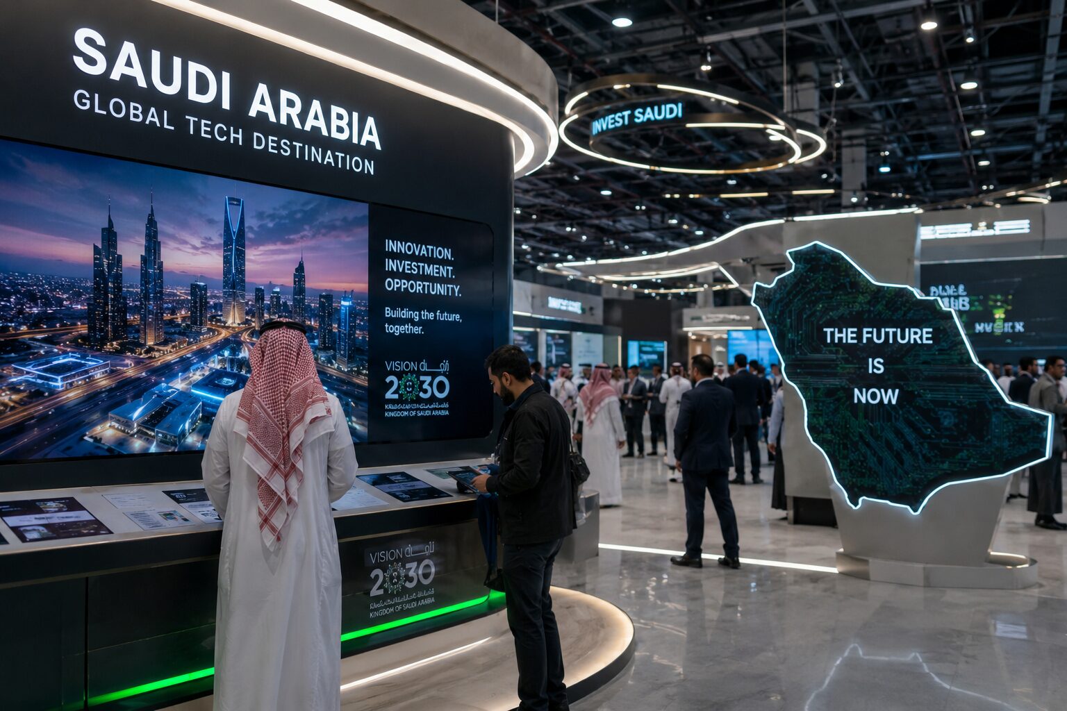 Saudi Arabia technology and Vision 2030 investment